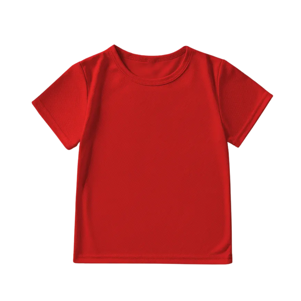 Lightweight Summer Tee with Round Neck
