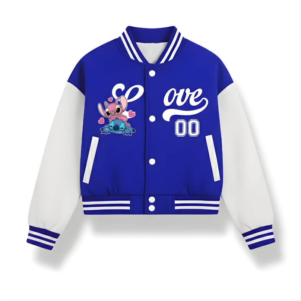 Customizable Baseball Jacket For Girls