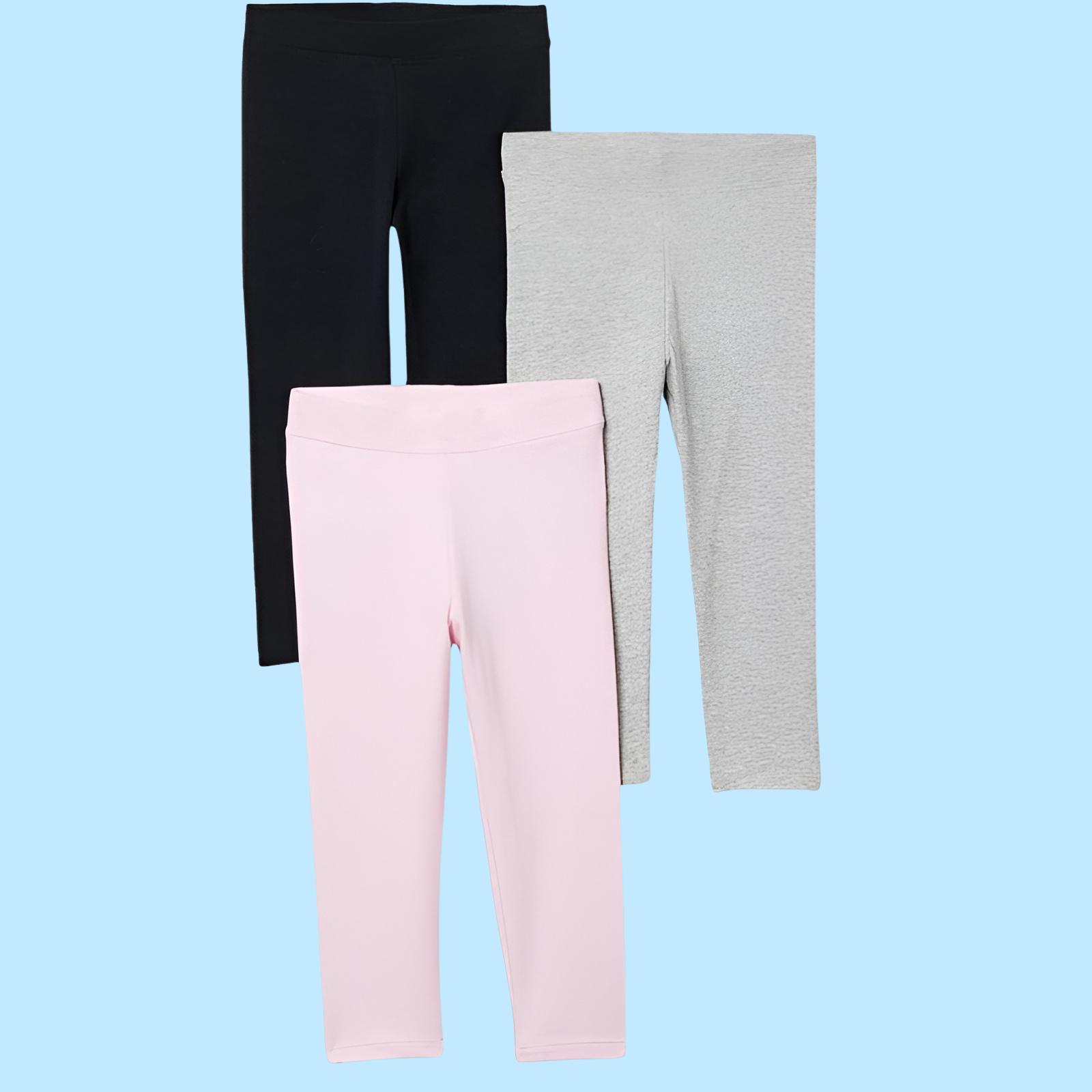 Girls and Toddlers Leggings Pack of 3