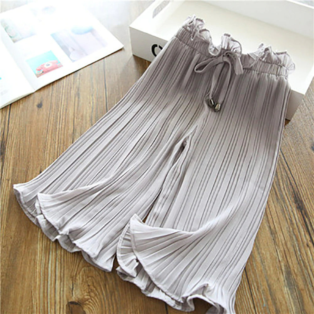 Girls Summer Chiffon Pants-Children Cloth Shop