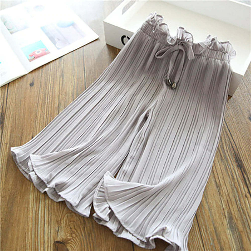 Girls Summer Chiffon Pants-Children Cloth Shop
