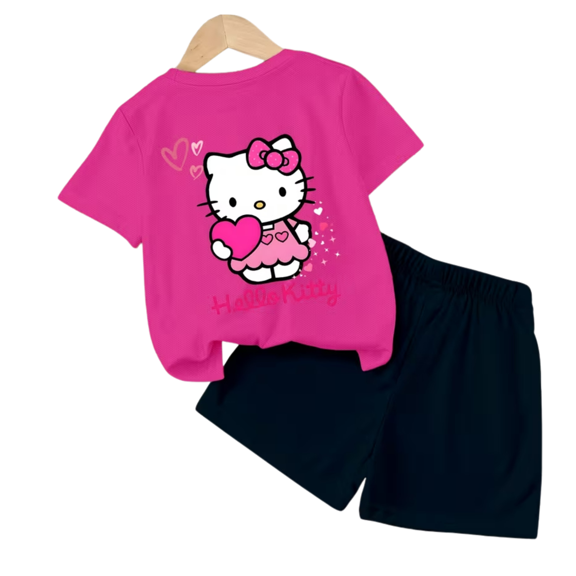 Soft And Comfortable Hello Kitty Printed 2 Piece Set