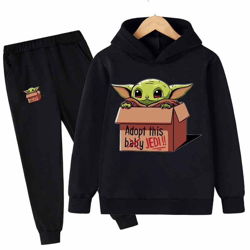Star Wars Yoda Hoodies Set-Children Cloth Shop