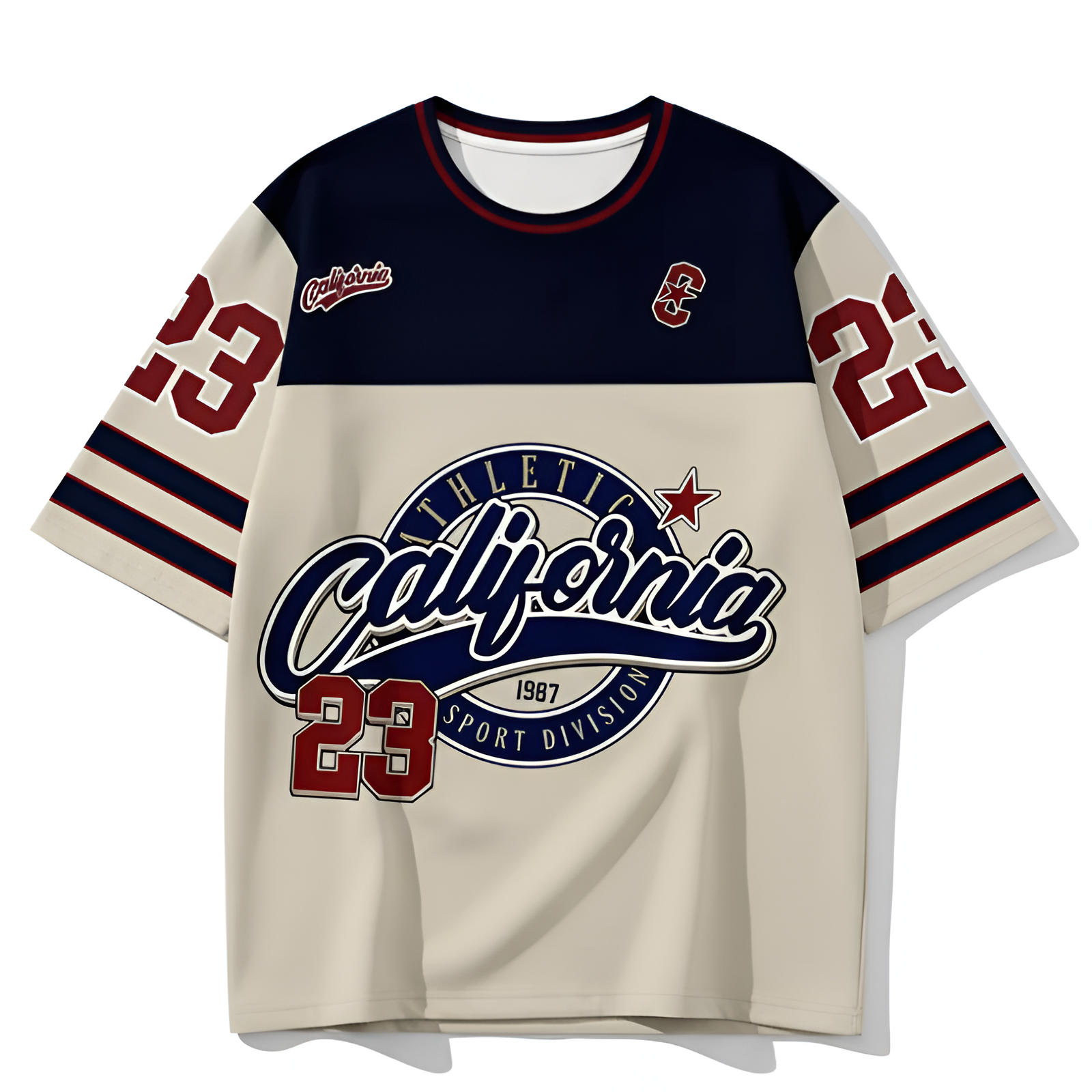 Casual California Sports Division T Shirt 
