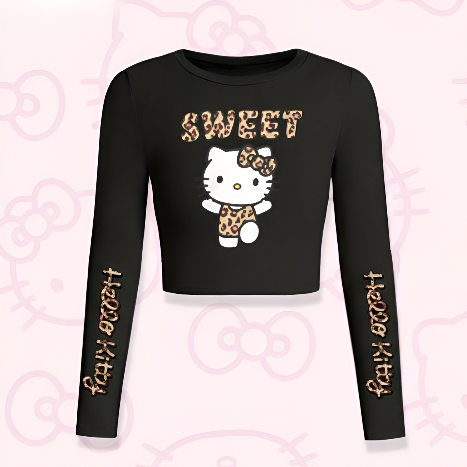 Sanrio Hello Kitty Long Sleeve T Shirt For Girls