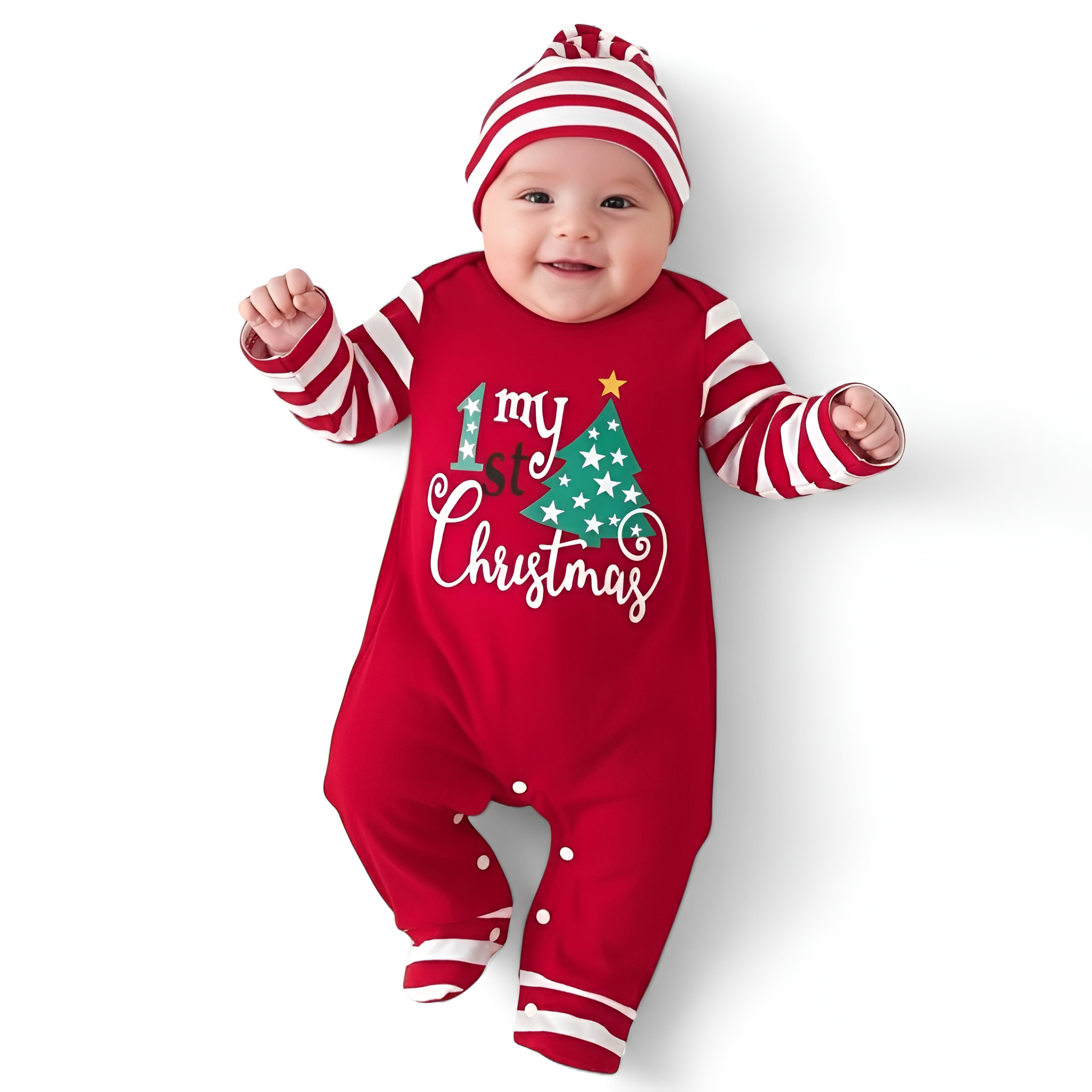 Long Sleeve Onesie For Holiday Outfit