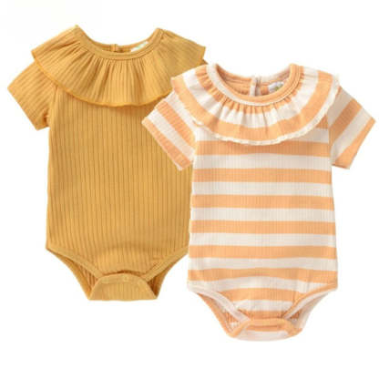 Newborn Girl Summer Jumpsuit Bodysuits-Children Cloth Shop
