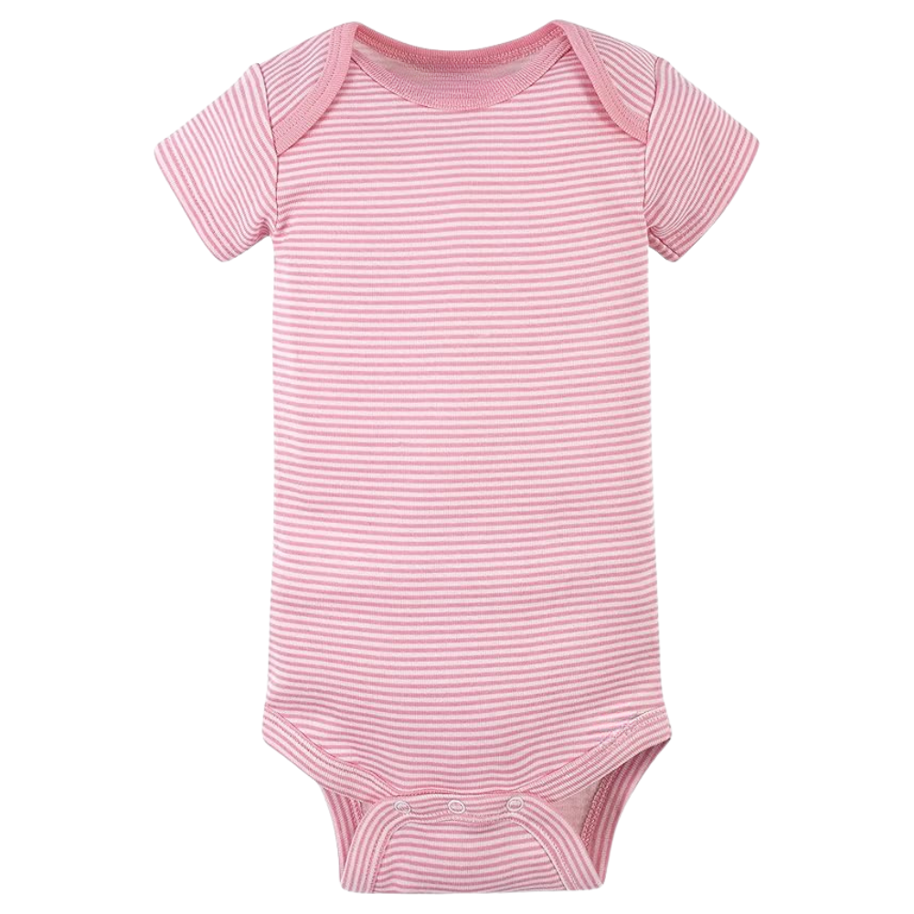 Pack of 8 Baby Girl Short Sleeve Onesies Bodysuits