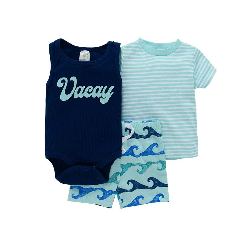 2Pcs Bodysuit And Pants Outfit Set-Children Cloth Shop