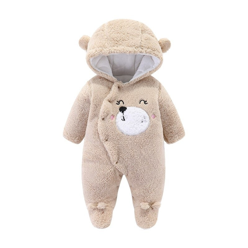 Thicken Warm Rompers Newborn Babies-Children Cloth Shop