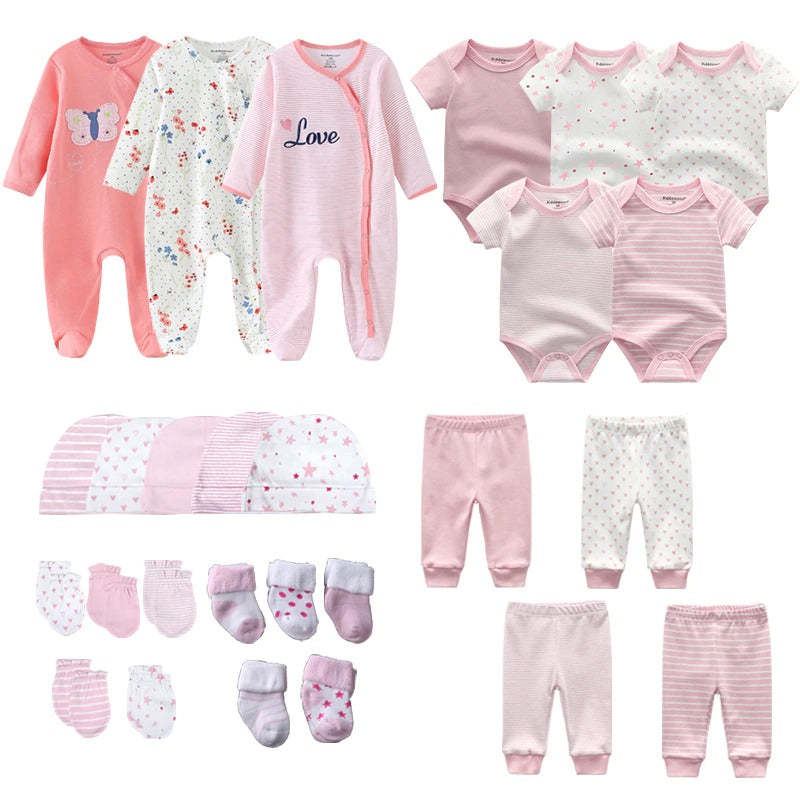 27Pcs Printed Baby Wear Jumpsuits-Children Cloth Shop