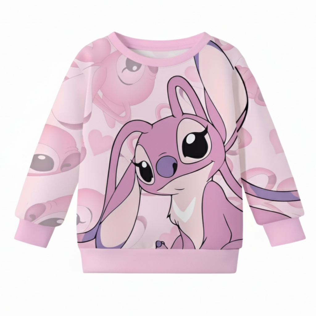 3D Full Print Cartoon Pattern Sweatshirt