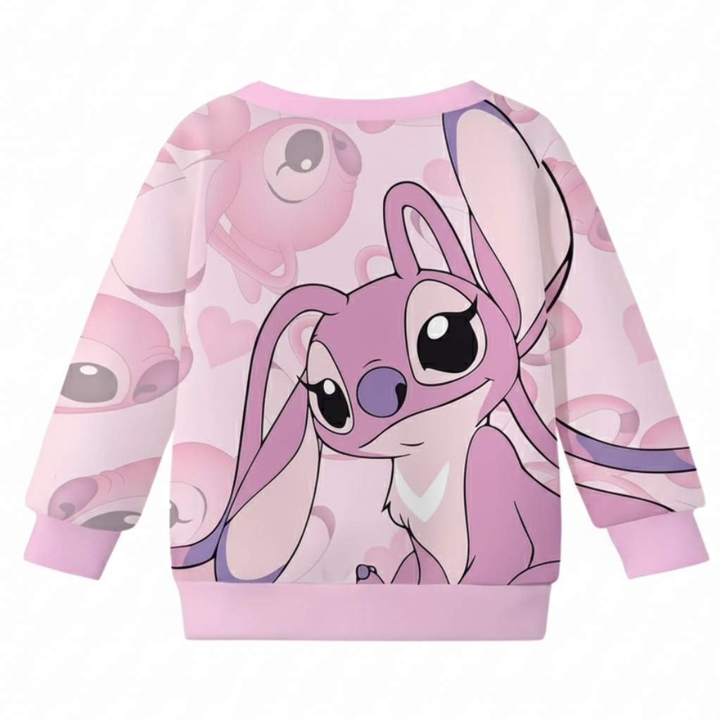 3D Full Print Cartoon Pattern Sweatshirt