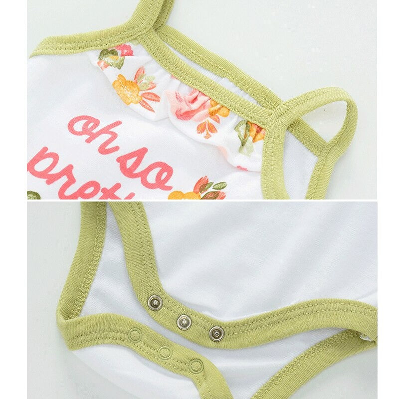 2Pcs Bodysuit And Pants Outfit Set-Children Cloth Shop