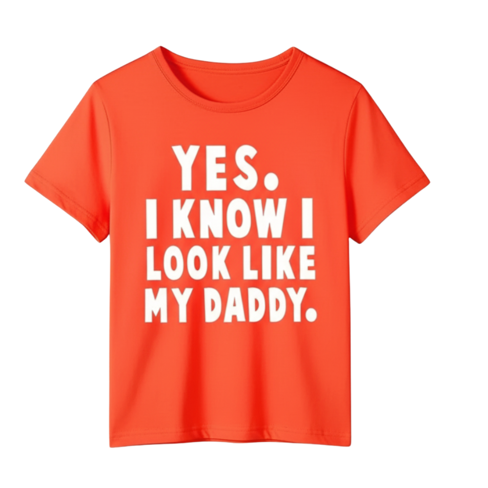 Boys Funny Print Short Sleeve T Shirt