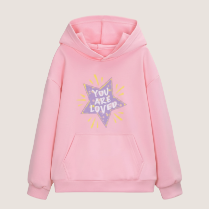 Pullover Sweatshirt Hoodie for Toddler Girls and Kids