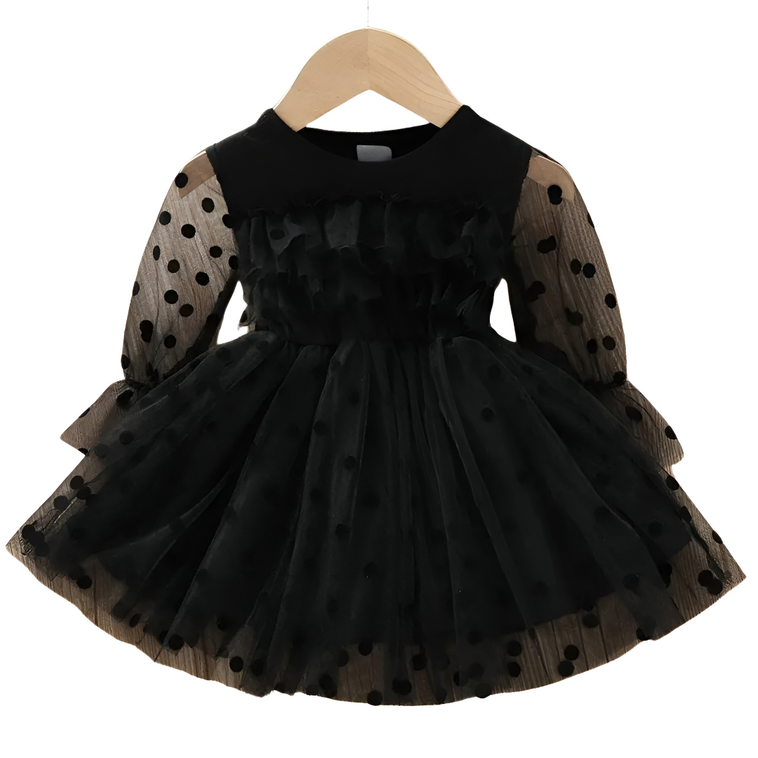 Girl Polka Dot Tulle Skirt Dress