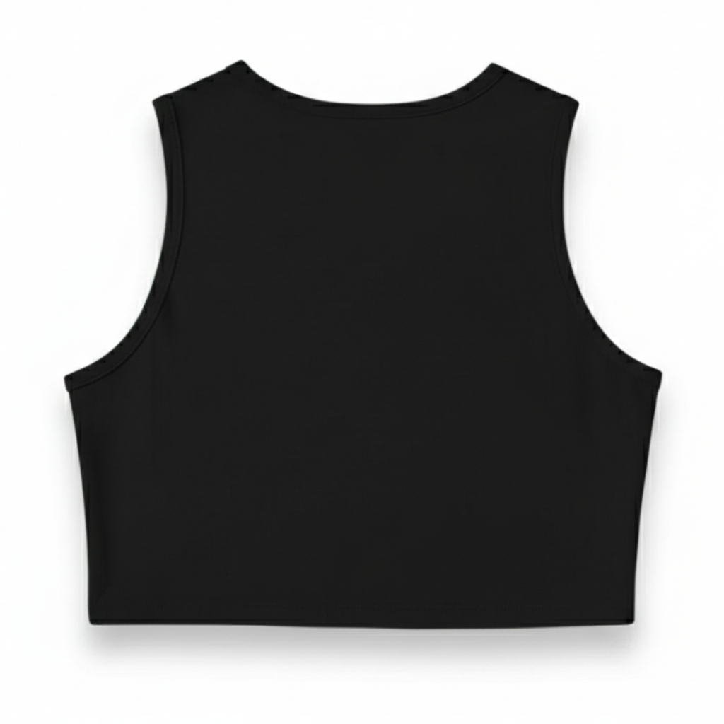 Cartoon Graphic Print Sleeveless Vest