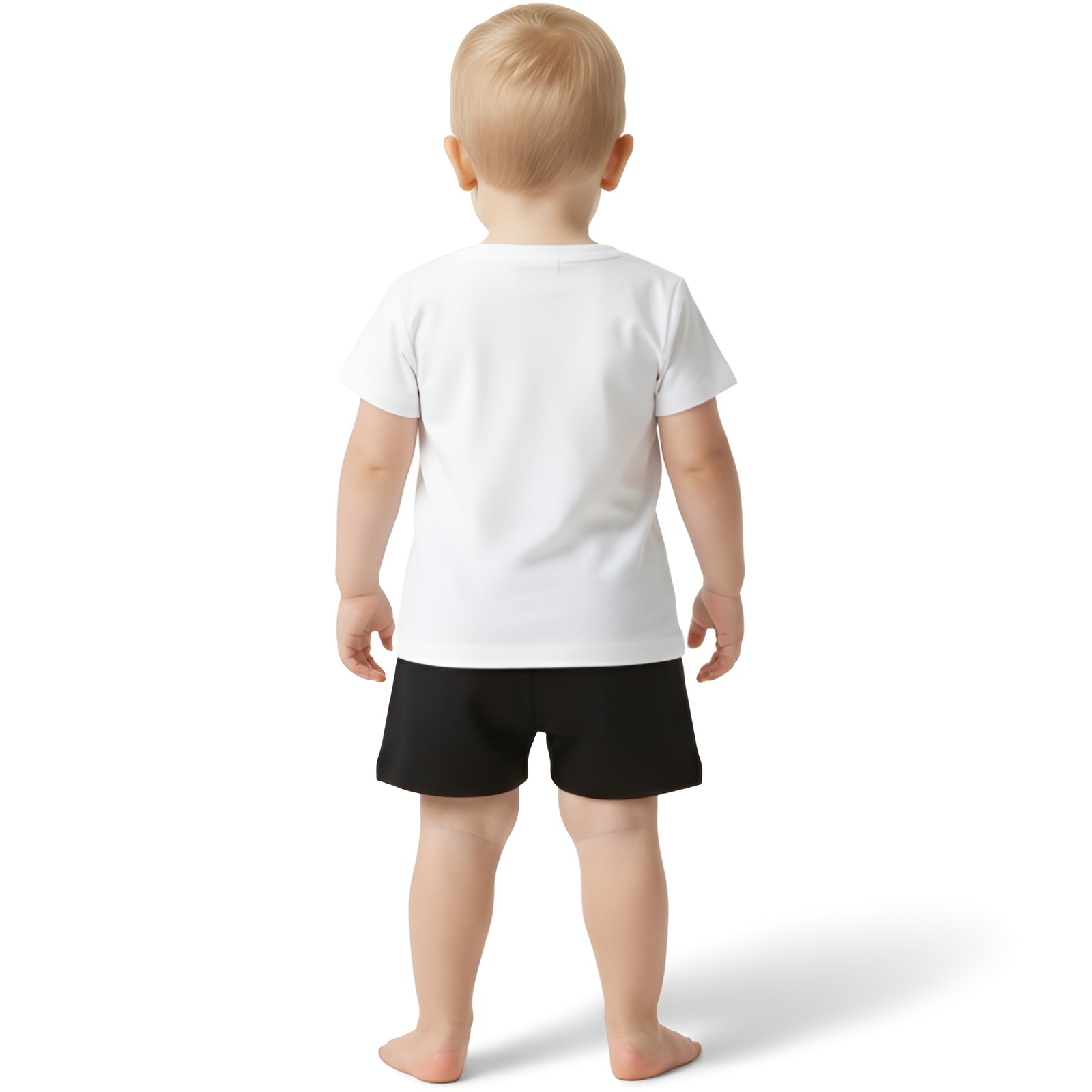 Girls and Boys Cartoon Lion Print Short Sleeve TShirt With and Shorts 2 Piece Set