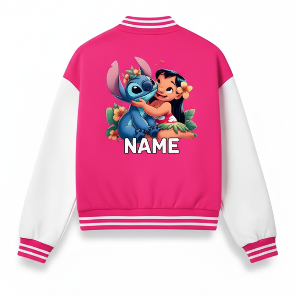 Personalized Stitch Baseball Jacket