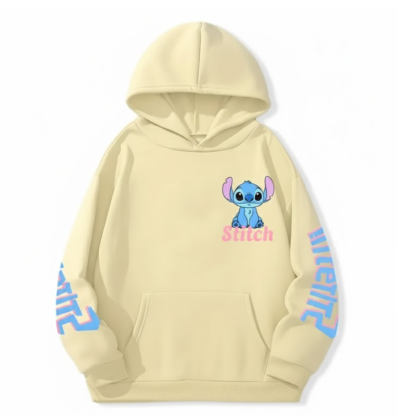 Pink Stitch Kids Hoodie