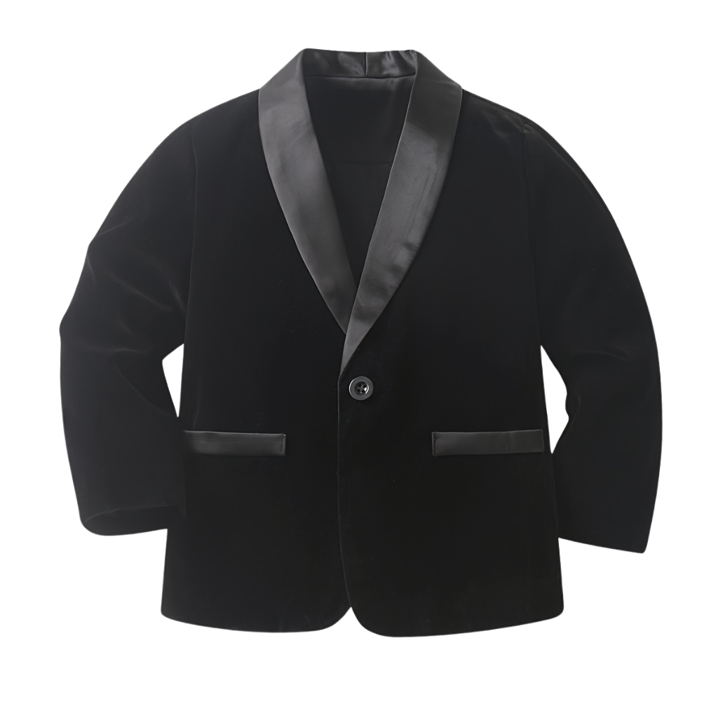 Gentleman Suit With Bow Tie Set For Boys