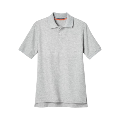 Boys Short Sleeve Pique Uniform Shirt