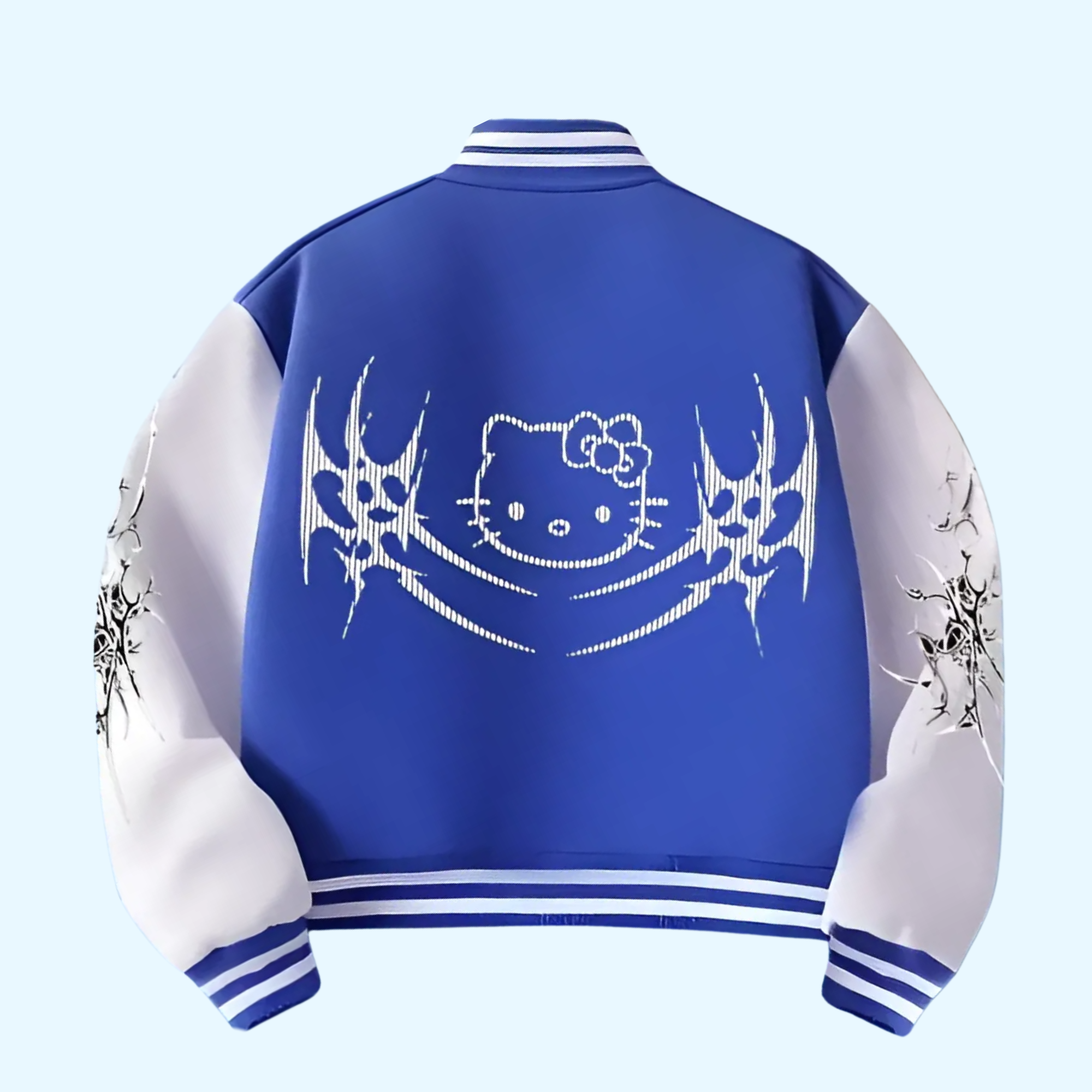 Hello Kitty Girl Baseball Jacket - Casual Sports Jacket, Autumn/Winter Style