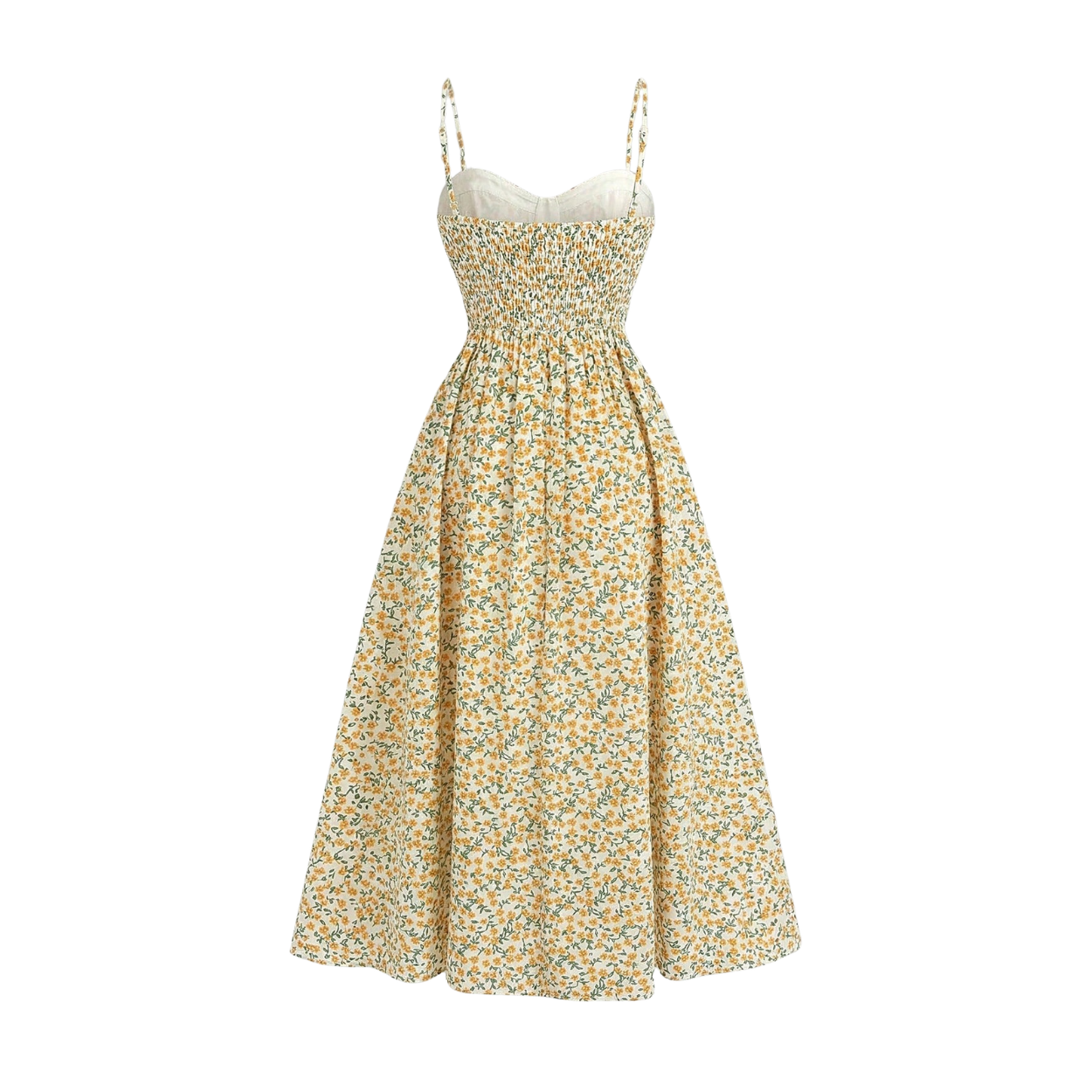 Tween Girl Ditsy Floral Spaghetti Strap Maxi Dress