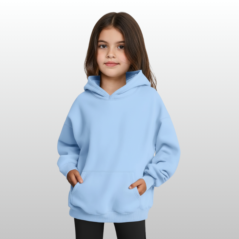 Girls Oversized Hoodies Fleece Pullover Sweatshirts