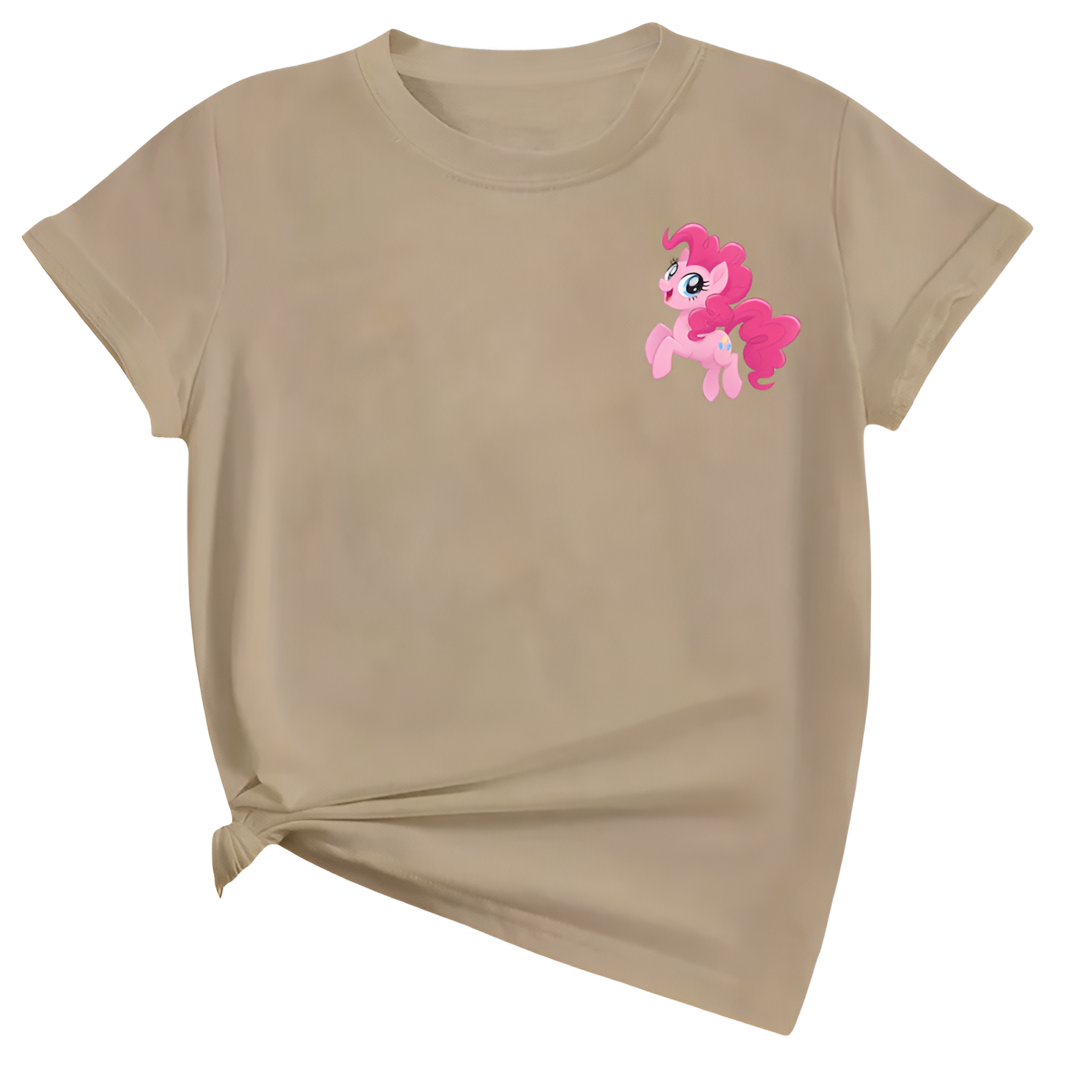 Pinkie Pie Printed Short Sleeve T Shirt