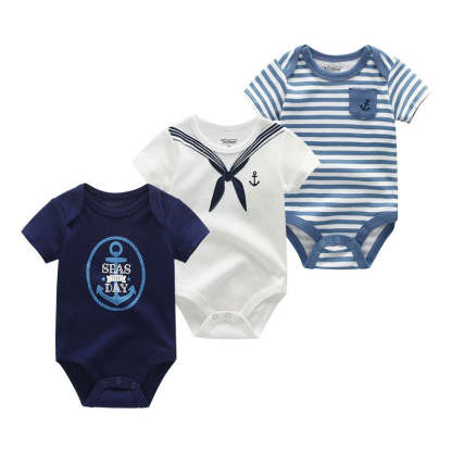 3Pcs Baby Cartoon Clothing Bodysuits-Children Cloth Shop