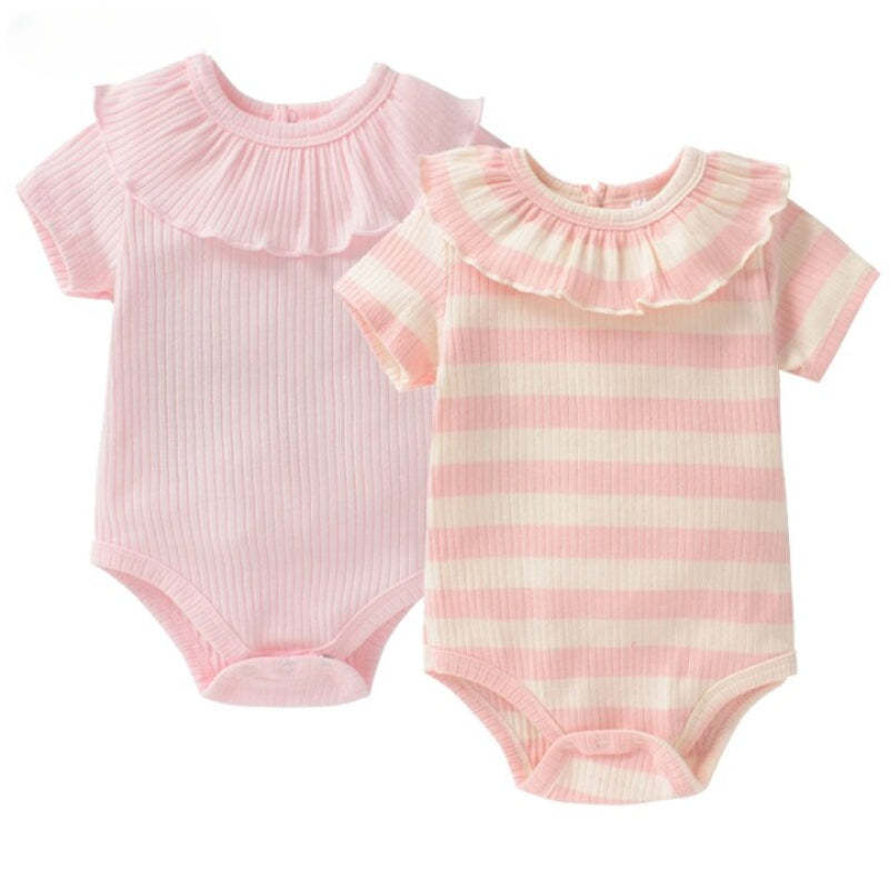 Newborn Girl Summer Jumpsuit Bodysuits-Children Cloth Shop
