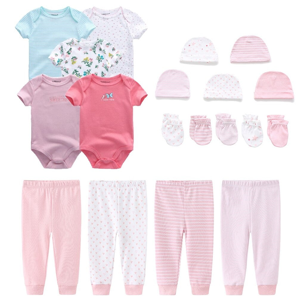 Toddler Unisex Clothes Bodysuits Set-Children Cloth Shop