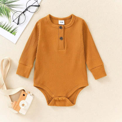 Solid Striped Cotton Jumpsuits For Toddlers-Children Cloth Shop