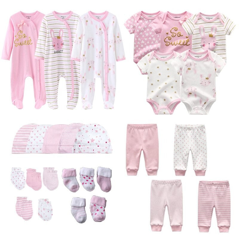 27Pcs Printed Baby Wear Jumpsuits-Children Cloth Shop