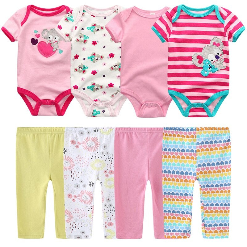 4Pcs Infant Toddler Clothes Set-Children Cloth Shop