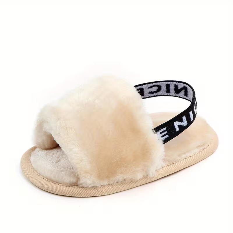 Baby Slip On Flower Shoes Indoor