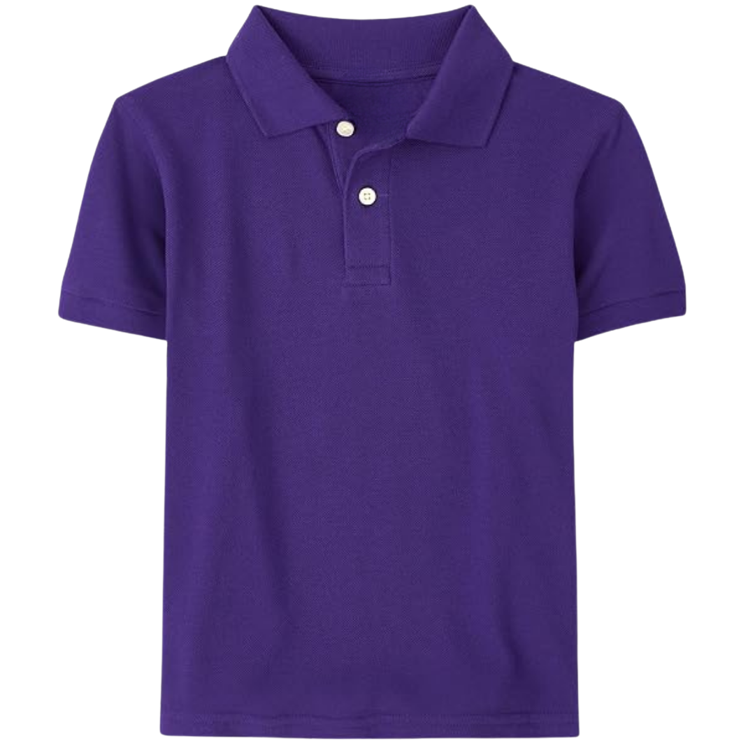 Boys Uniform Short Sleeve Pique Polo