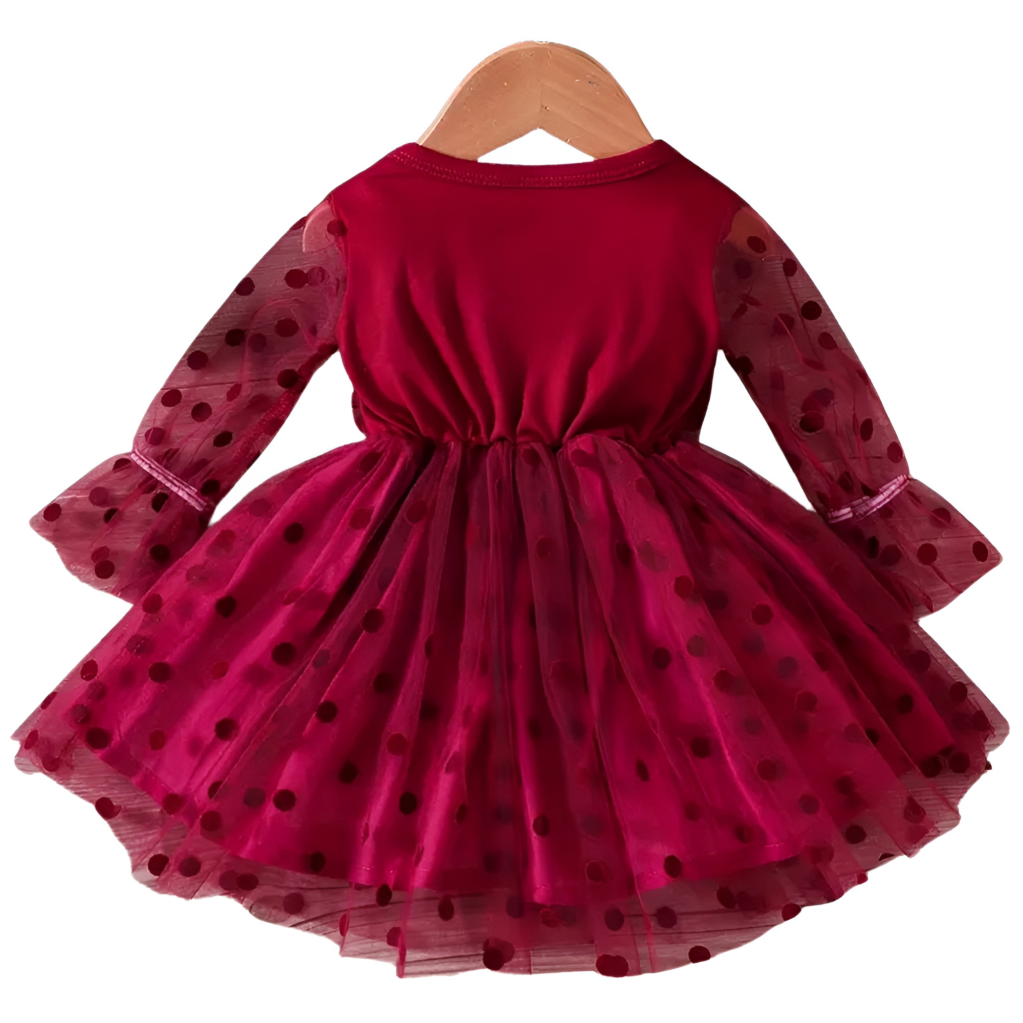 Girl Polka Dot Tulle Skirt Dress