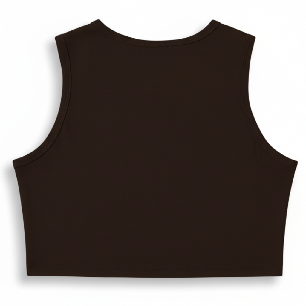 Girls Sleeveless Summer Outfit with Cartoon Printed Tank Top