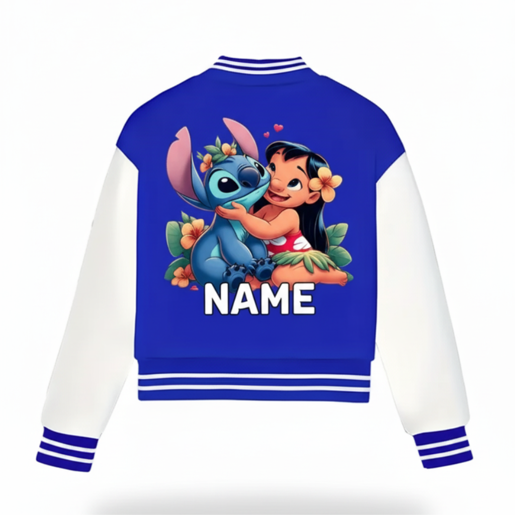 Personalized Stitch Baseball Jacket