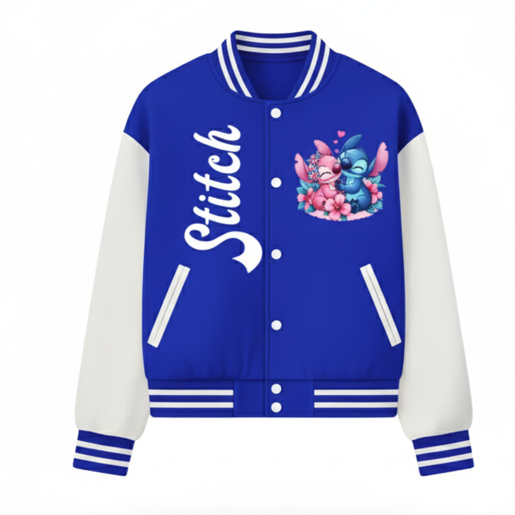 Casual Baseball Jacket For Girls