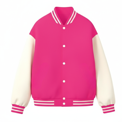 Ohana Family Printed Baseball Jacket