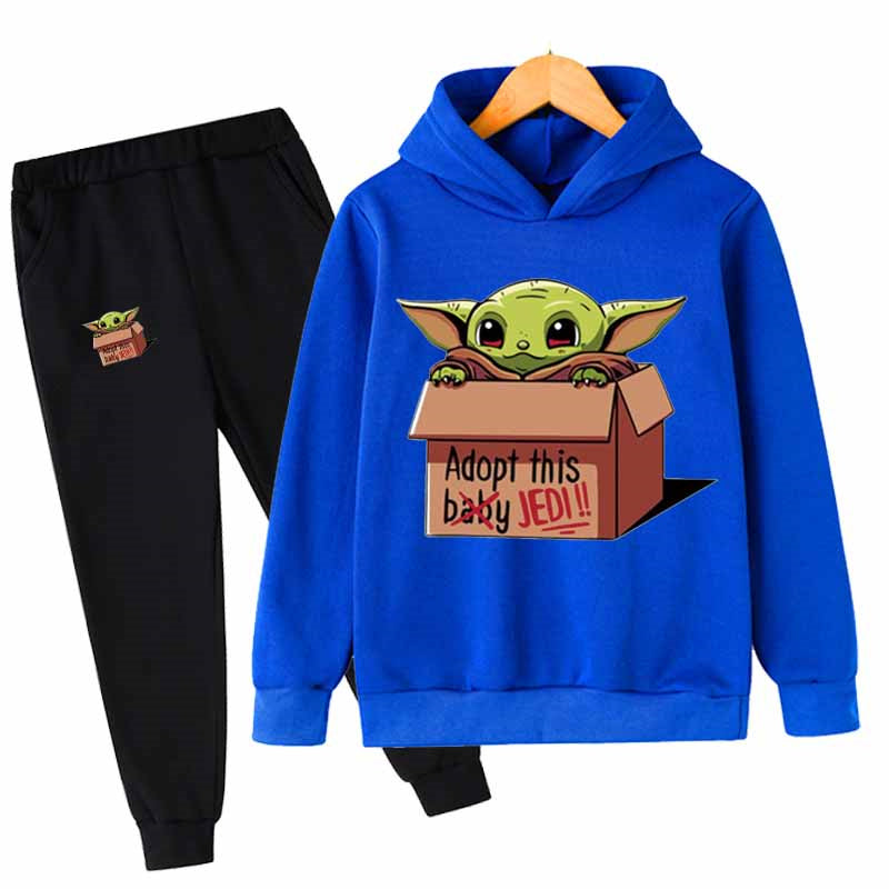 Star Wars Yoda Hoodies Set-Children Cloth Shop