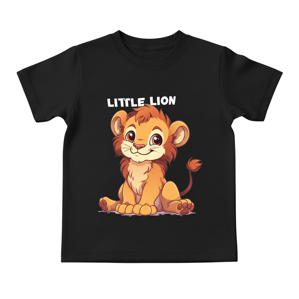 Boys Little Lion Graphic T Shirt