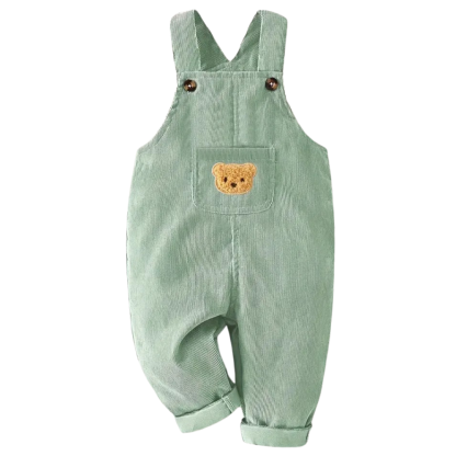 Cozy Boys Corduroy Overalls Perfect For Outdoor