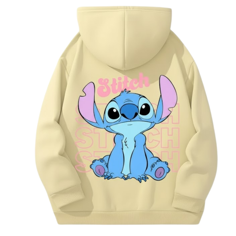 Pink Stitch Kids Hoodie