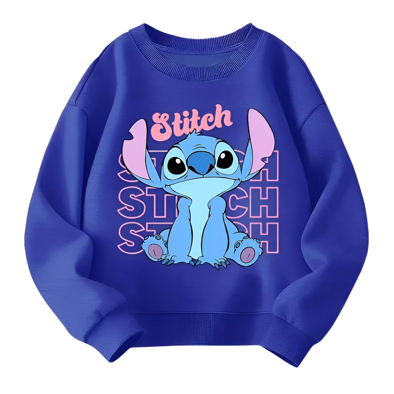 Stitch Print Long Sleeve Sweatshirt for Girls