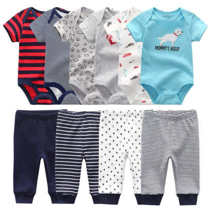 Newborn Baby Girl Clothes Set Bodysuits-Children Cloth Shop